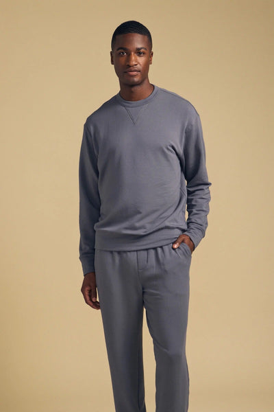 Velvet Otis Luxe Fleece Sweatshirt - Graphite - nineNORTH | Haddonfield, NJ