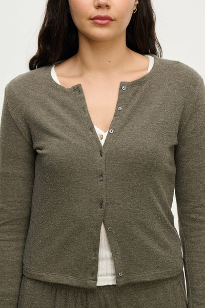 Velvet Raya Button Front Top / Caper - nineNORTH | Men's & Women's Clothing Boutique