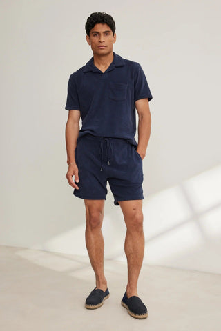 Velvet Salem Terry Cloth Short / Navy - nineNORTH | Men's & Women's Clothing Boutique