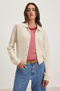 Velvet Taj Cardigan / Ivory - nineNORTH | Men's & Women's Clothing Boutique