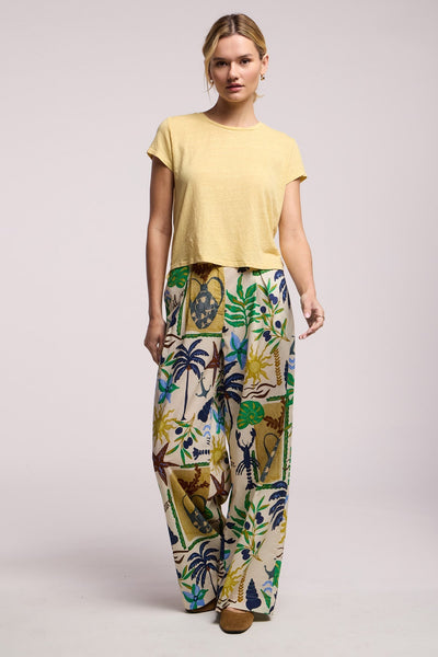 Velvet Trixie Pull On Pant - Multi - nineNORTH | Men's & Women's Clothing Boutique