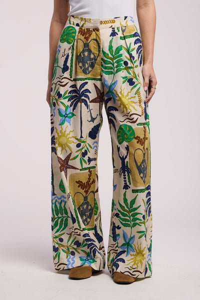 Velvet Trixie Pull On Pant - Multi - nineNORTH | Men's & Women's Clothing Boutique
