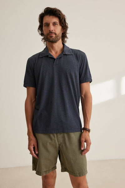Velvet Van Polo / Navy - nineNORTH | Men's & Women's Clothing Boutique