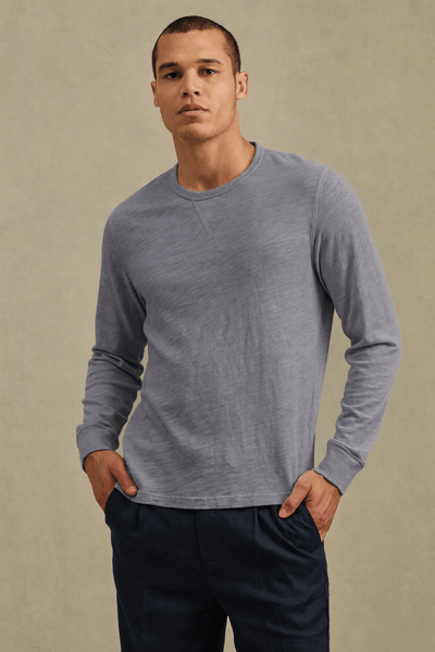 Velvet Zane Long Sleeve Crew T-Shirt - Gloom - nineNORTH | Men's & Women's Clothing Boutique