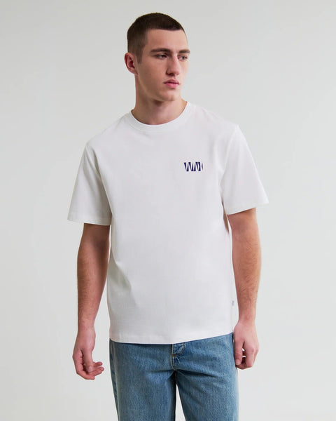 Wax London Dean - Off White Geometric Repeat T-Shirt - nineNORTH | Men's & Women's Clothing Boutique
