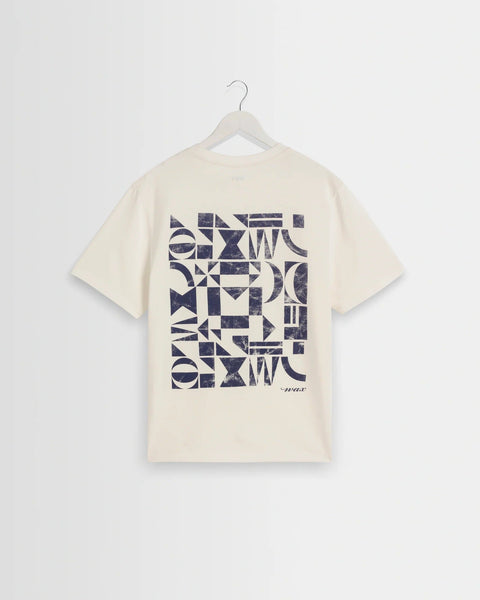 Wax London Dean - Off White Geometric Repeat T-Shirt - nineNORTH | Men's & Women's Clothing Boutique