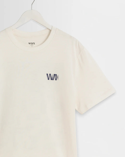 Wax London Dean - Off White Geometric Repeat T-Shirt - nineNORTH | Men's & Women's Clothing Boutique