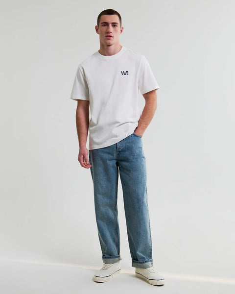 Wax London Dean - Off White Geometric Repeat T-Shirt - nineNORTH | Men's & Women's Clothing Boutique