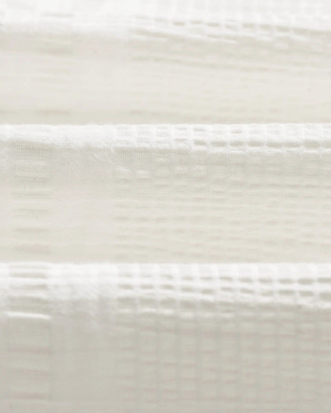 Wax London Didcot - Ecru Double - Weave Seersucker Short - Sleeve Shirt - nineNORTH | Men's & Women's Clothing Boutique