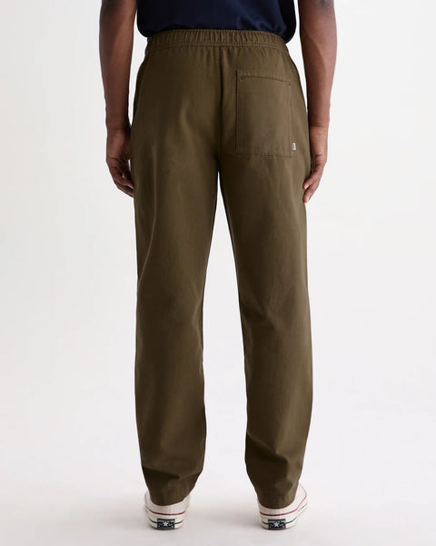 Wax London Kurt Trouser - Dark Khaki - nineNORTH