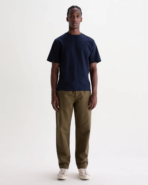 Wax London Kurt Trouser - Dark Khaki - nineNORTH