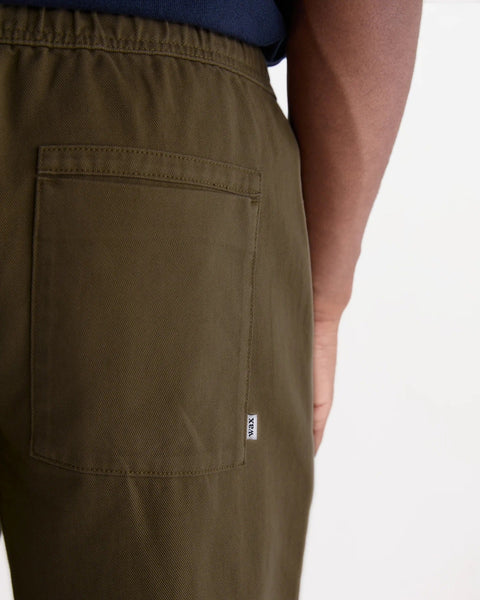 Wax London Kurt Trouser - Dark Khaki - nineNORTH