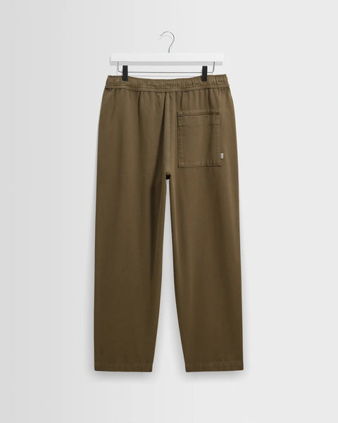 Wax London Kurt Trouser - Dark Khaki - nineNORTH