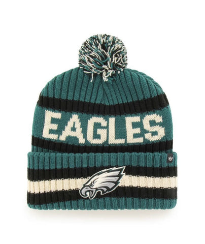 47Brand Philadelphia Eagles Pacific Green Bering Cuff Knit Hat-nineNORTH | Men's & Women's Clothing Boutique