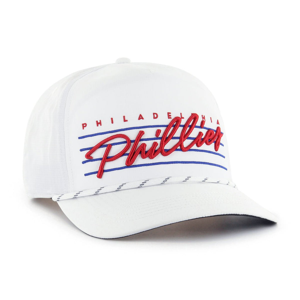 Men’s Philadelphia Phillies White Cooperstown Crosstown Captain Rf Hats