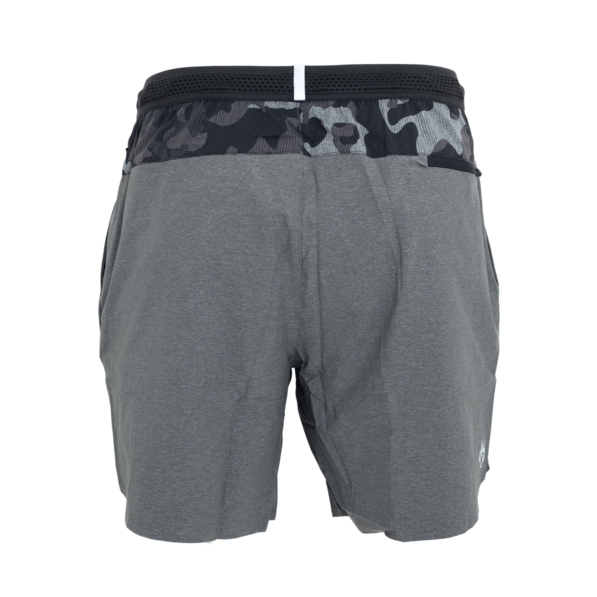 GREYSON Running Wolf Athletic Short / Smoke Heather-nineNORTH | Men's & Women's Clothing Boutique