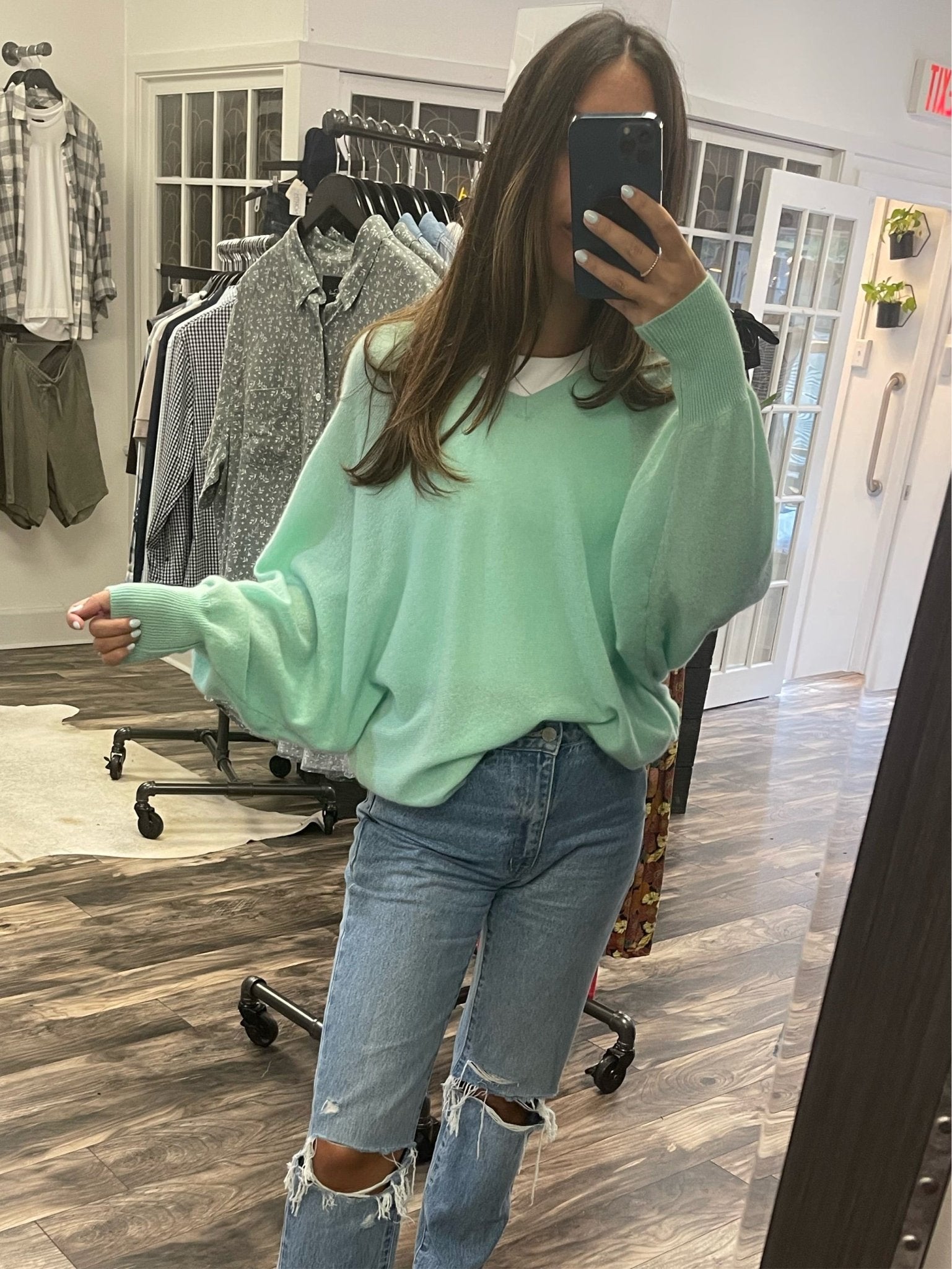 CRUSH. Cashmere Gappo Poncho / Tropical-nineNORTH | Men's & Women's Clothing Boutique