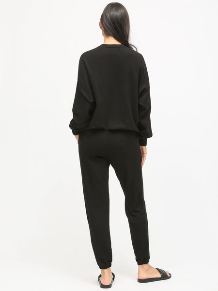 Electric & Rose Atlas Luxe Fleece Sweatshirt / Onyx-nineNORTH | Men's & Women's Clothing Boutique