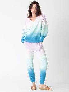 Electric & Rose Siesta Sweatpant / Ombre Lavender & Blue - nineNORTH | Men's & Women's Clothing Boutique