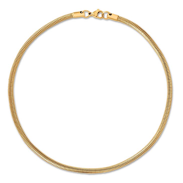 Ellie Vail - Candice Round Snake Chain Necklace-nineNORTH | Men's & Women's Clothing Boutique