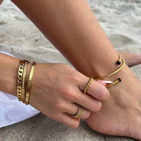 Ellie Vail - Jamelia Coil Wrap Bracelet-nineNORTH | Men's & Women's Clothing Boutique