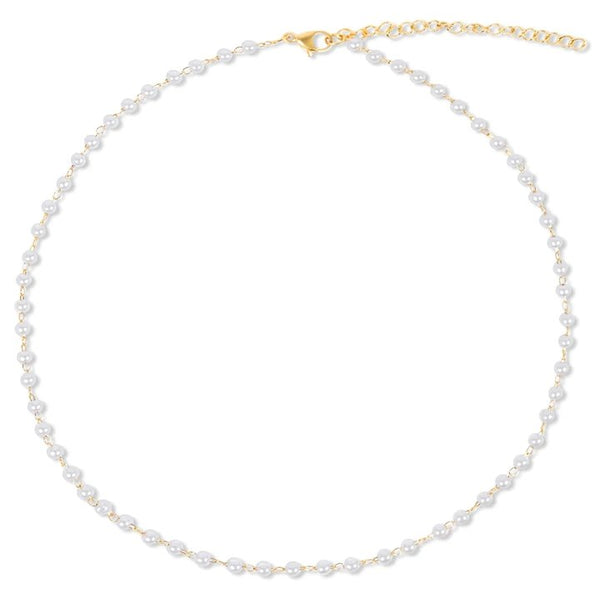 Ellie Vail - Sheena Dainty Pearl Choker Necklace-nineNORTH | Men's & Women's Clothing Boutique