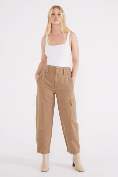 ETICA Juni Relaxed Cargo / Petrified Olive-nineNORTH | Men's & Women's Clothing Boutique