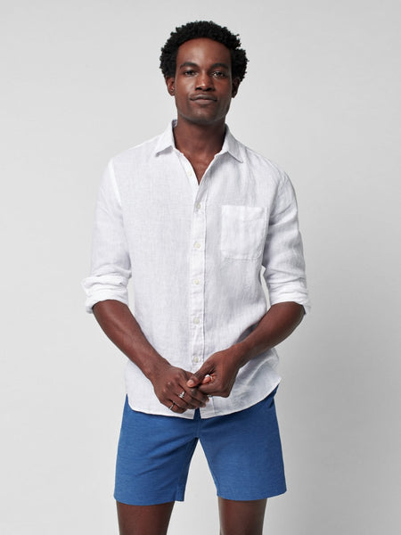 Faherty Linen Laguna Shirt / White-nineNORTH | Men's & Women's Clothing Boutique