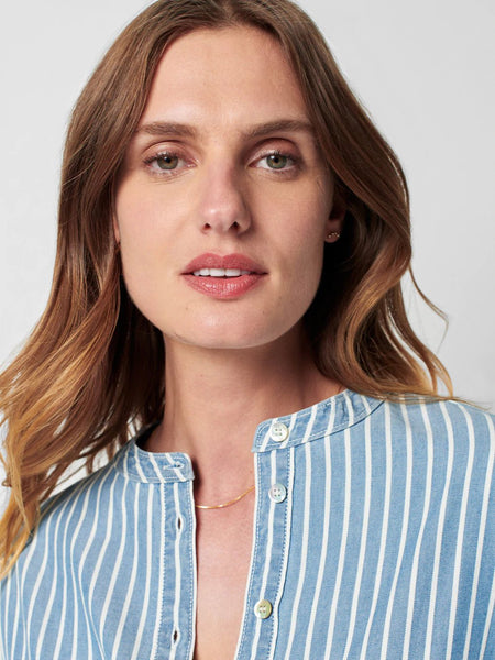 Faherty Palm Beach Tunic / Indigo Stripe-nineNORTH | Men's & Women's Clothing Boutique