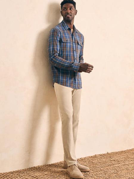 Faherty Legend Sweater Shirt / Alpine Lake Plaid-nineNORTH | Men's & Women's Clothing Boutique