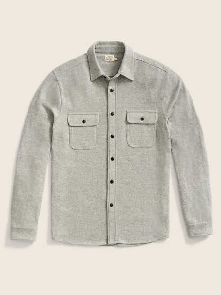 Faherty Legend Sweater Shirt / Fossil Grey Twill-nineNORTH | Men's & Women's Clothing Boutique
