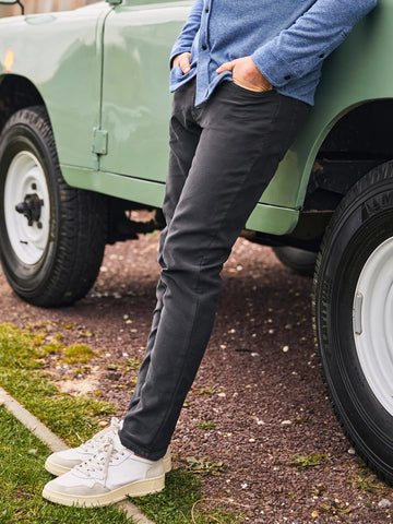 Faherty Stretch Terry 5-Pocket / Onyx Black-nineNORTH | Men's & Women's Clothing Boutique