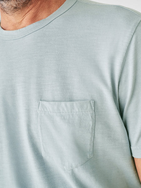 Faherty Sunwashed Pocket Tee / Blue Breeze-nineNORTH | Men's & Women's Clothing Boutique