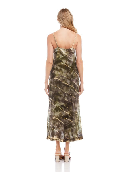 FIFTEEN TWENTY Side Slit Midi Dress / Tie-Dye - nineNORTH | Men's & Women's Clothing Boutique