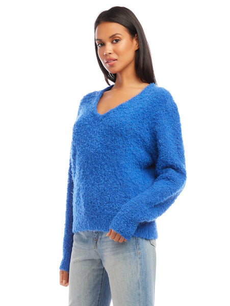 FIFTEEN TWENTY V-Neck Sweater / Blue - nineNORTH | Men's & Women's Clothing Boutique