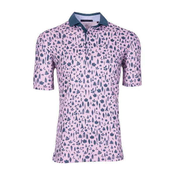 Greyson Magical Ferns Polo / Mauve Mist-nineNORTH | Men's & Women's Clothing Boutique