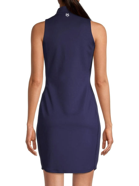 Greyson Sleeveless Nova Mock Neck Dress / Midnight Sky-nineNORTH | Men's & Women's Clothing Boutique