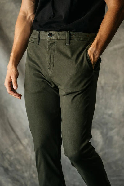 HIROSHI KATO The Axe Denit Chino / Military Green-nineNORTH | Men's & Women's Clothing Boutique