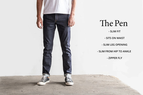 HIROSHI KATO The Pen Slim 10.5oz Selvedge Denim / Chuck-nineNORTH | Men's & Women's Clothing Boutique