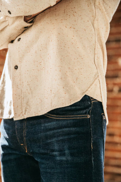Hiroshi Kato The Ripper Speckle / Ivory-nineNORTH | Men's & Women's Clothing Boutique