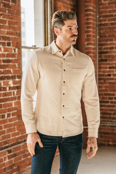 Hiroshi Kato The Ripper Speckle / Ivory-nineNORTH | Men's & Women's Clothing Boutique