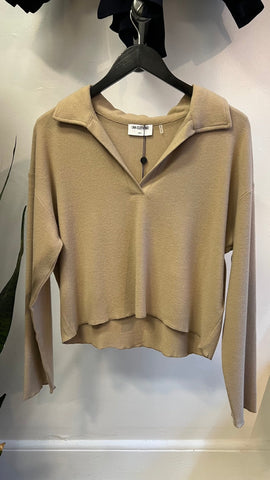 LNA Nicks Brushed Pullover / Savannah Tan - nineNORTH | Men's & Women's Clothing Boutique