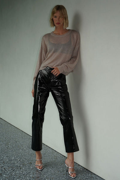 LNA Sheye Sparkle Sweater / Prosecco-nineNORTH | Men's & Women's Clothing Boutique