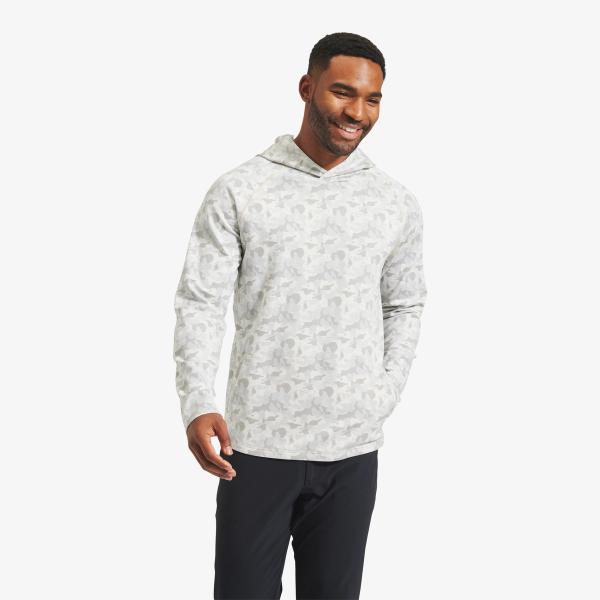 Mizzen + Main ProFlex Hoodie / Gray Camo Print-nineNORTH | Men's & Women's Clothing Boutique