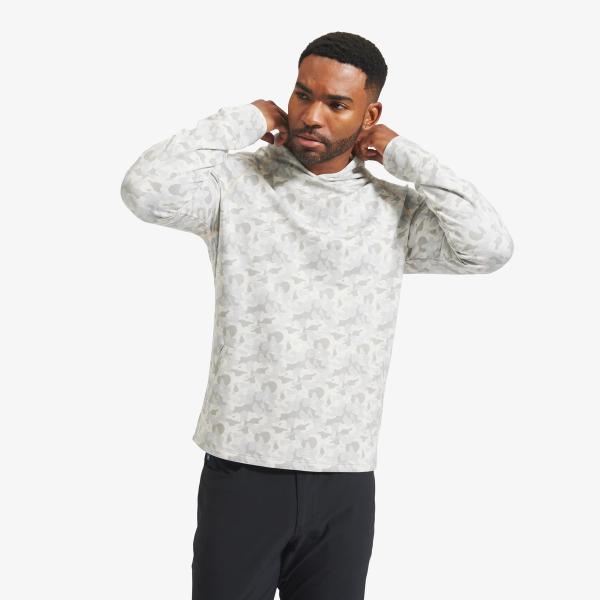 Mizzen + Main ProFlex Hoodie / Gray Camo Print-nineNORTH | Men's & Women's Clothing Boutique
