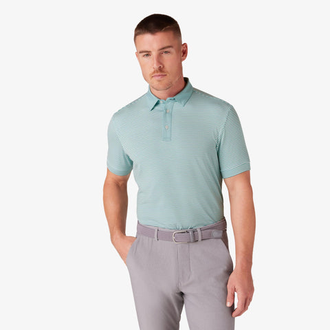 Mizzen + Main Versa Polo / Nile Blue Stripe - nineNORTH | Men's & Women's Clothing Boutique