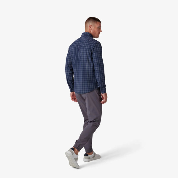 Mizzen+Main Leeward No Tuck / Navy Dallas Plaid - nineNORTH | Men's & Women's Clothing Boutique