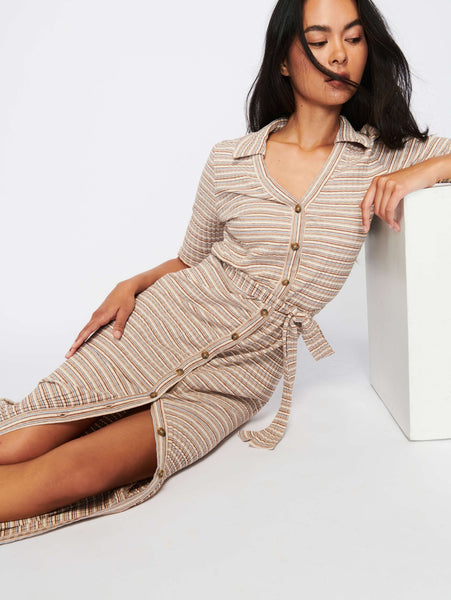Nation LTD Button Up Maxi Dress / Layer Cake - nineNORTH | Men's & Women's Clothing Boutique