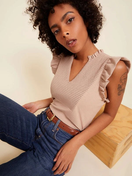 Nation LTD Habiba Fancy Tank / Tan-nineNORTH | Men's & Women's Clothing Boutique