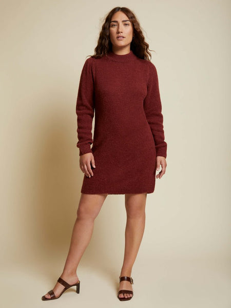 Nation LTD Shane Baby Alpaca Sweater Dress / Ruby-nineNORTH | Men's & Women's Clothing Boutique